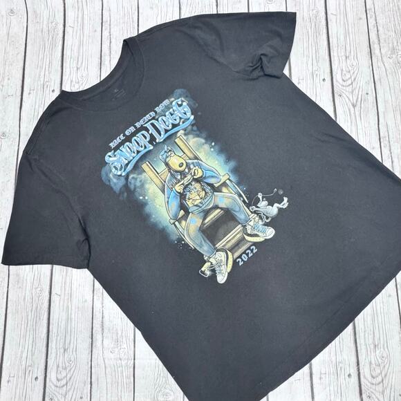 Snoop Dog Mount Westmore “BACC On Death Row“ Double Sided Shirt Mens Size X-Lg - Picture 1 of 5